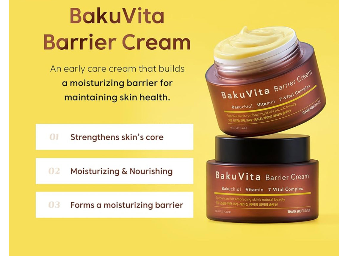 THANKYOU FARMER BakuVita Barrier Cream - Bakuchiol Cream