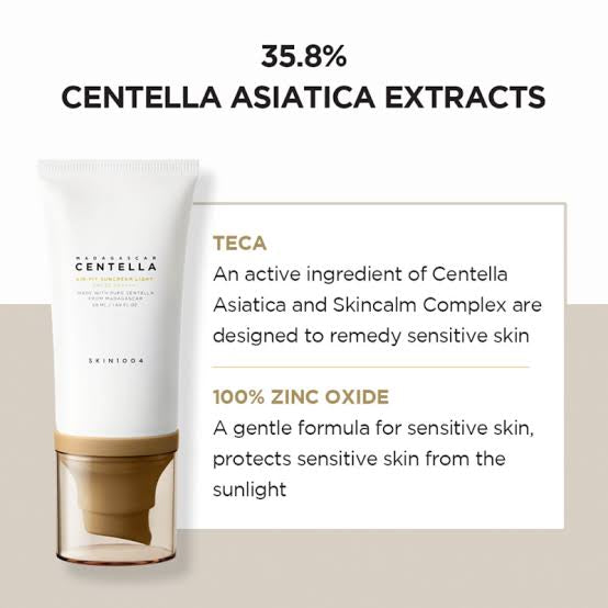 SKIN1004 Madagascar Centella Air-fit Suncream Light 50ml