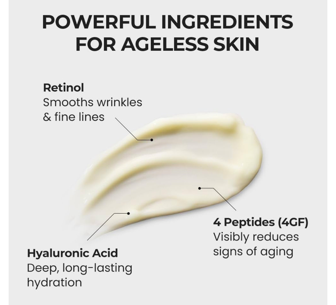 [SKIN&LAB] Retinol Lifting Roller Cream with Massage applicator Reduce Wrinkles and Fine Line