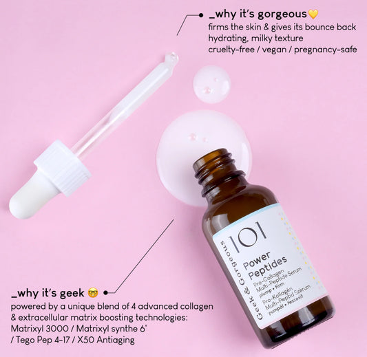 Geek & Gorgeous 101
Power Peptides