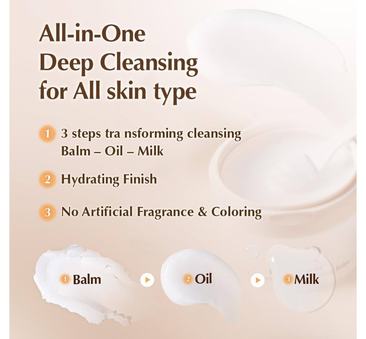 UIQ Biome Barrier Firming Collagen Cleansing Balm