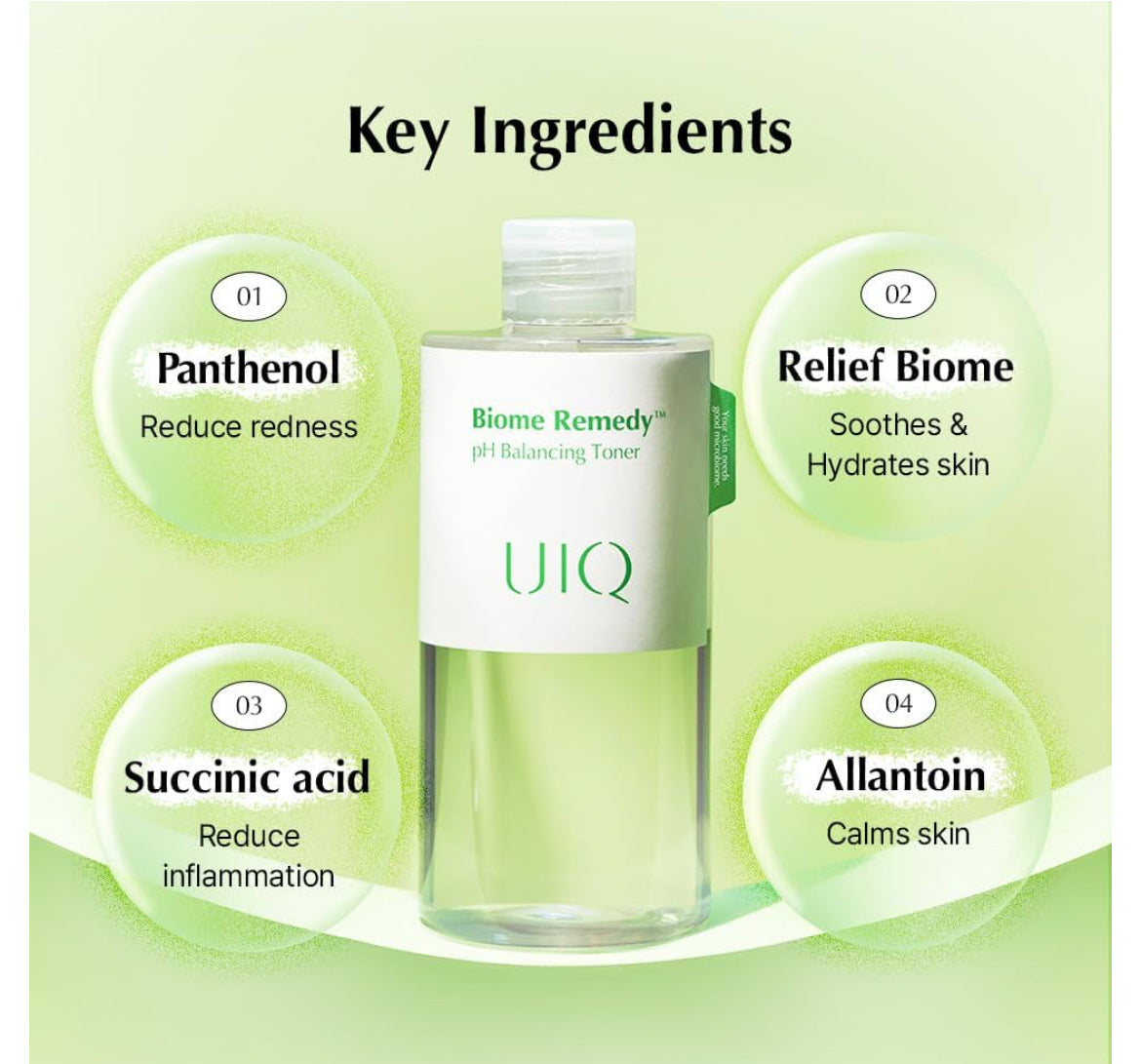 UIQ Biome Remedy™ pH Balancing Toner 300 ml