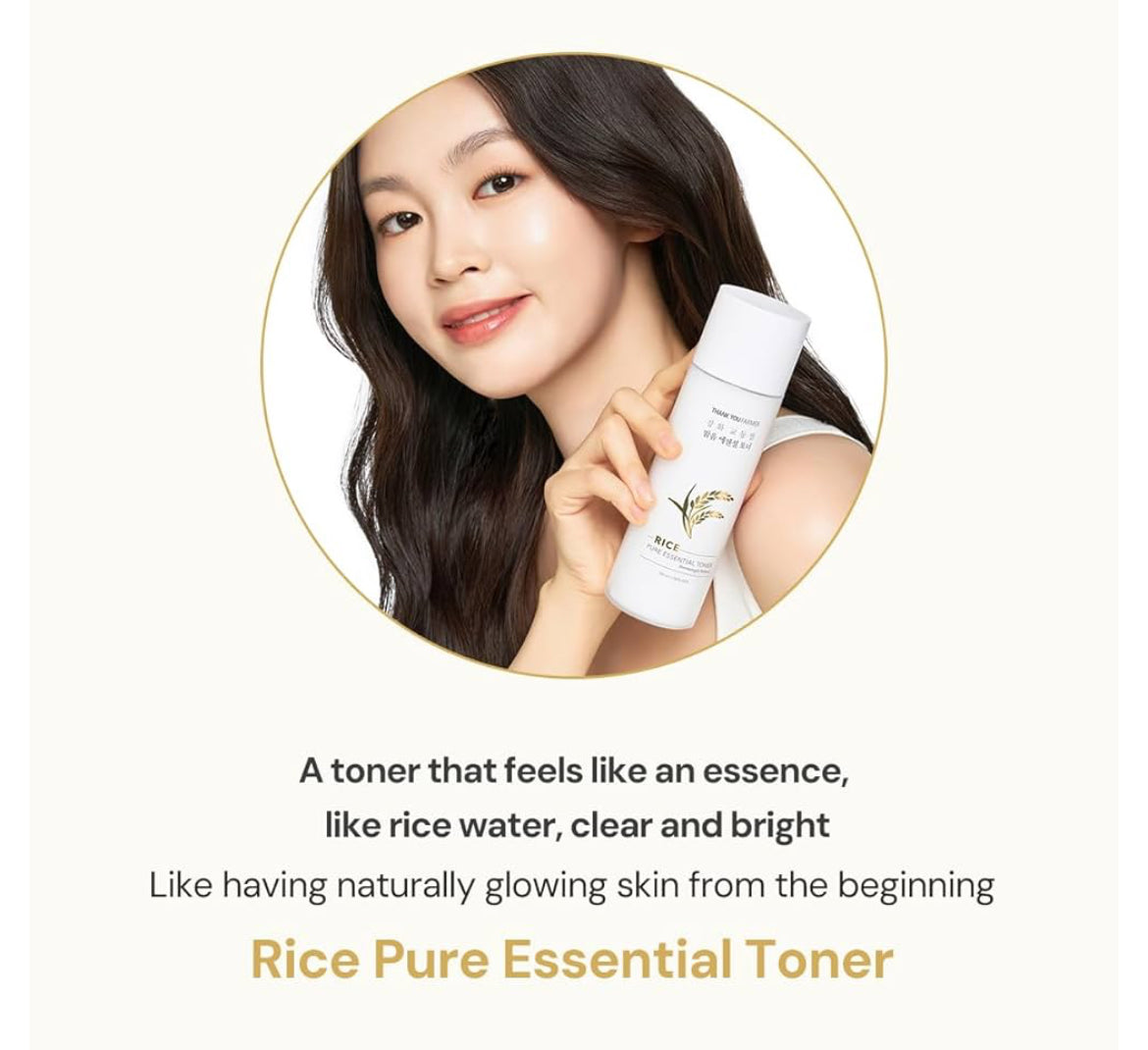 THANKYOU FARMER Rice Pure Essential Facial Toner