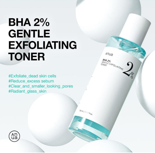 ANUA BHA 2% GENTLE EXFOLIATING TONER 150ml