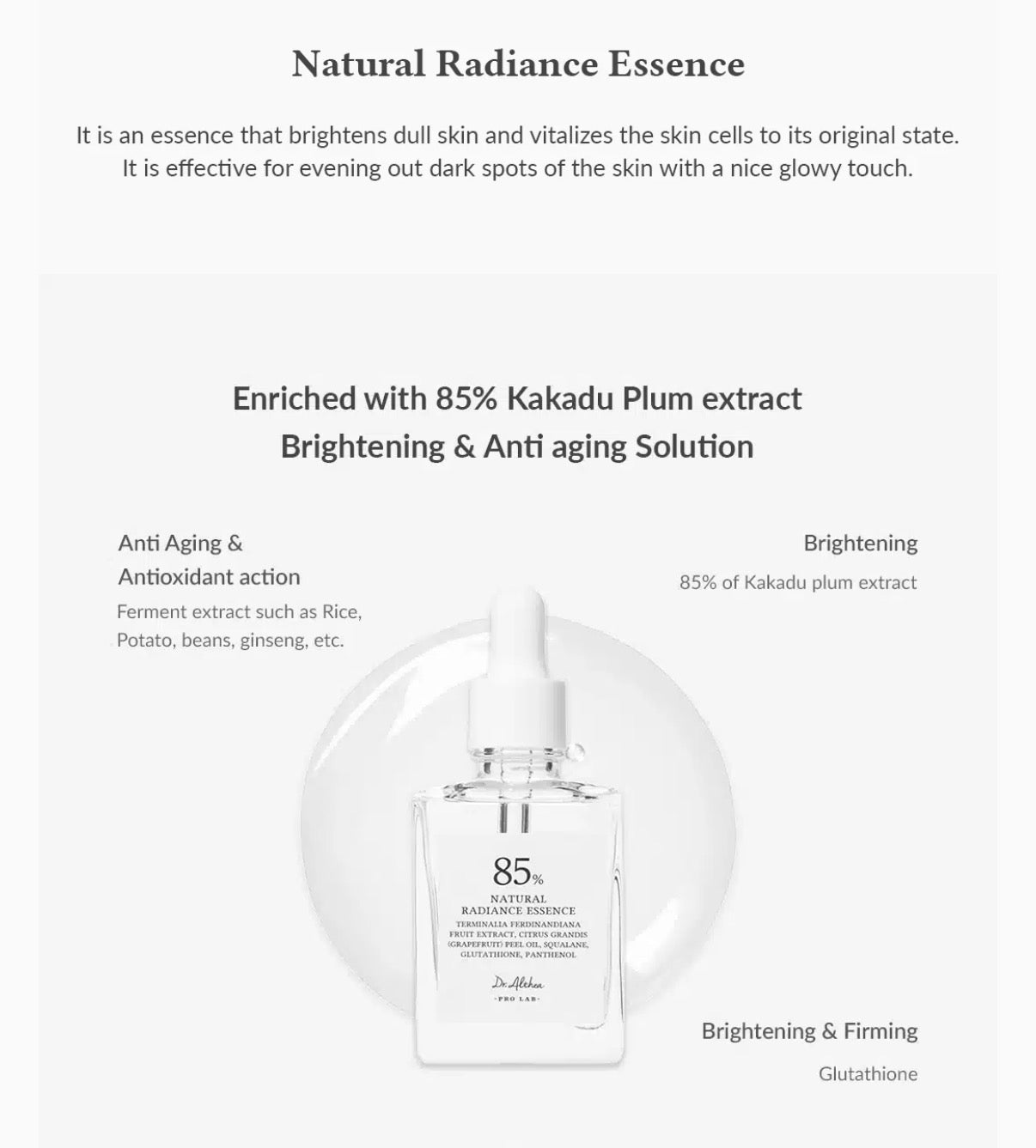 Dr. Althea Natural Radiance Essence