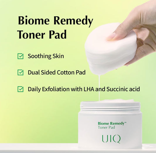 UIQ Biome Remedy Toner Pads