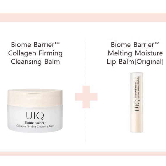 UIQ. Cream Balm & Lip Balm Set, 100 ml + 3.2 g